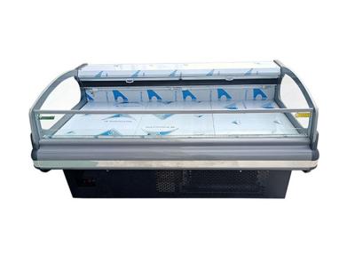 China R22 Supermarket Meat Display Freezer Container Meat Chiller Dynamic Cooling for sale