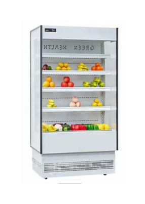 China 4 Layers Shelves Open Chiller Refrigerator For Supermarket Commercial Beer Equipment à venda