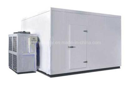 China PU Panel Mini Cold Storage Room Walk In Cooler Easy Operate Fan Cooling System For Meat Freezer for sale