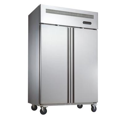 China 560W SS304 Commercial Catering Equipment Auto Defrost Vertical Deep kitchen Freezer for sale