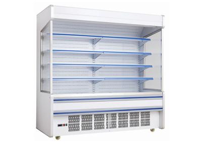 China Commercial Multiple Glass Door Multideck open Chiller Refrigeration Built In System for sale