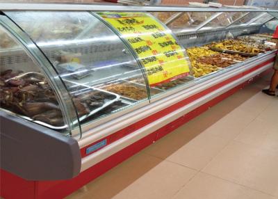 China LED Lighting Commercial Refrigeration Equipment Meat Shop Deli Display Fridges for sale
