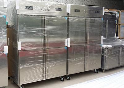 China Restaurant Stainless Steel Refrigerator Reach In Freezer For Kitchen for sale