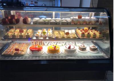 China Commercial Bakery Shop Refrigerated Display Case Cake Display Cooler for sale