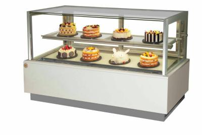 China R404 Marble Base Cake Display Freezer Fan Cooling System For Pastry Dessert for sale