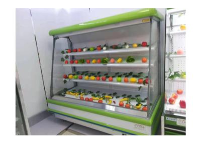 China Restaurant R134a Multideck Open Chiller For Fruits for sale