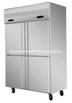 China Kitchen Restaurant Commercial Upright Freezer With Two / Four / Six Doors for sale