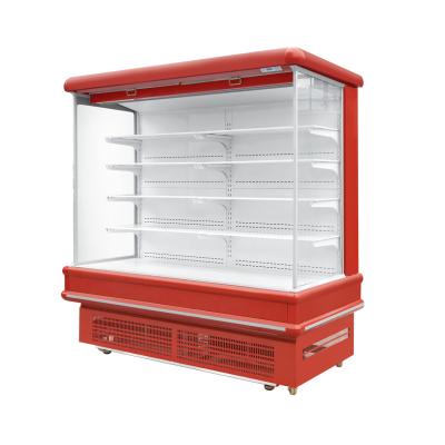 China Tipo refrigerador aberto do refrigerador de ar de Multideck para o vegetal da bebida/refrigerador comercial da exposição à venda