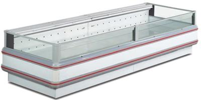 China Supermarket Freezers 1200 Liter , Island Freezer Stainless Steel for sale