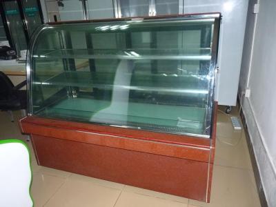 China Refrigerador baixo da exposição do bolo de mármore da padaria/pão duas camadas à venda