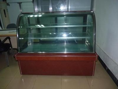 China Commercial Flat Top Cake Display Freezer, Marble Cake Display Chiller for sale