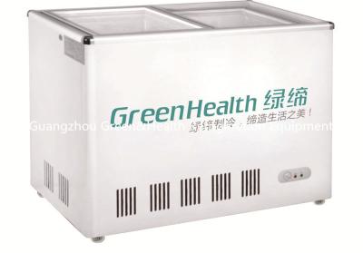 China acuerdo del congelador del pecho del hogar de 338L R134a con control mecánico en venta