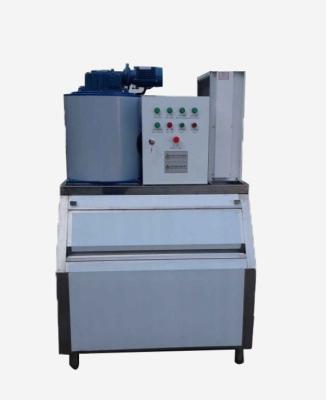 China R404A Refrigerant Commercial Flake Ice Maker With 200KG 1 / 2 / 3 Ton Capacity for sale