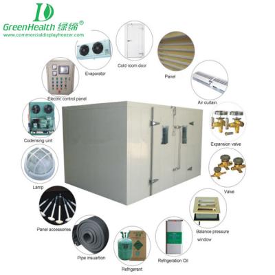 China 450V Green Health Freezing Cold Room Equipment For Vegetable Storage for sale