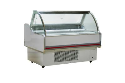 China Glass Display Refrigeration Sushi Deli Showcase Equipped With Adjustable Shelves for sale
