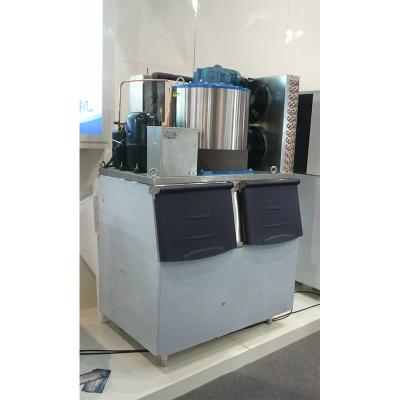 China El CE comercial modificado para requisitos particulares de la máquina de hielo de la escama del supermercado del tamaño aprobó en venta