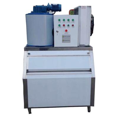 China Commercial Flake Ice Making Machine Ice Flaker 1000kgs / Day For Seafood for sale