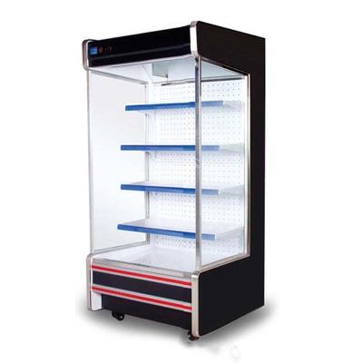 China Supermarket Commercial Multi Deck Showcase/Air Cuitain Display Refrigerator/ Vegetable Beverage Cooler for sale