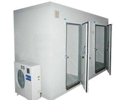 China R404a Meat Storage Container With PU Panel Comercial Cold Room Construction for sale
