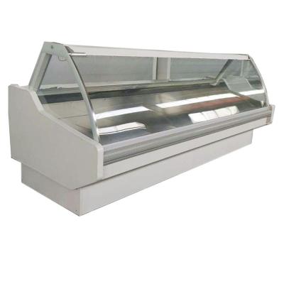 China Hypermarket Deli And Fresh Meat Refrigerator Air Duct Structure Temperature 2℃-8℃ for sale