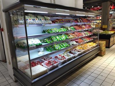 Κίνα ανοικτό ψυγείο 60Hz Multideck για την υψηλή αποδοτικότητα ντοματών και καρύδων προς πώληση