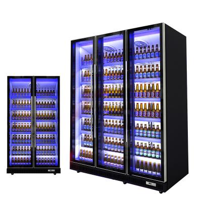 China Un refrigerador más fresco de la puerta del refrigerador comercial de cristal del vino para el hotel de la barra en venta
