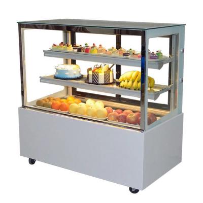 China R404a Refrigerated Cake Display Cabinets With Danfoss Compressor for sale