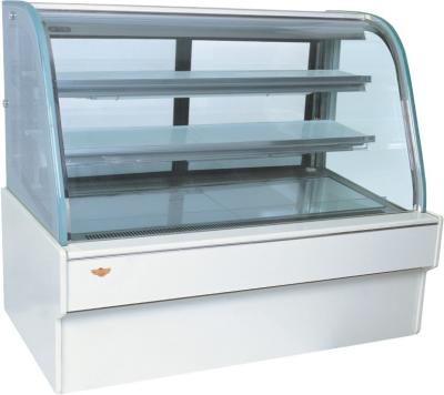 China Commercial Cake Display Freezer Flat Top , Marble Cake Display Chiller 2000 X 730 X 1250 for sale