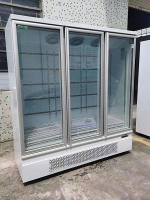 China Congelador vertical de degelo automático para a loja conveniente à venda