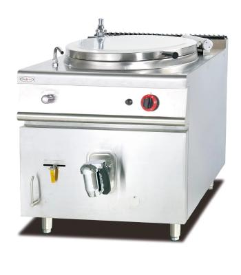 China Gas Soup Kettle / Gas Deep Indirect Heating Boiling Pan for sale
