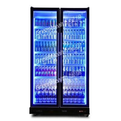 China refrigerador abierto comercial Multideck del refrigerador de la exhibición del hotel ajustable de la barra en venta