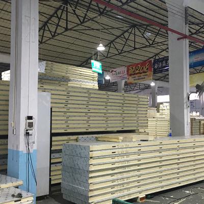 China 20mm Polyurethane Pu Roof Sandwich Panel for Cold Room for sale