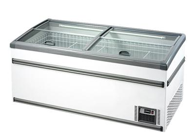 China Cutomized Hypermarket Combination Cooler Island Display Freezer 530L for sale