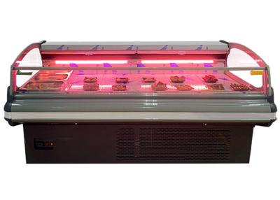 China Europe Style Commercial Meat Display Freezer Meat Display Fridges Butcher Showcase for sale