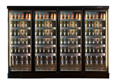 China Armário de exposição mais frio luxuoso do licor do refrigerador da cerveja de Multideck para o bar da barra à venda
