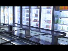 Shop Big Capacity Commercial Freezer With -18~-22 Degree Auto Defrost Aluminum Interior
