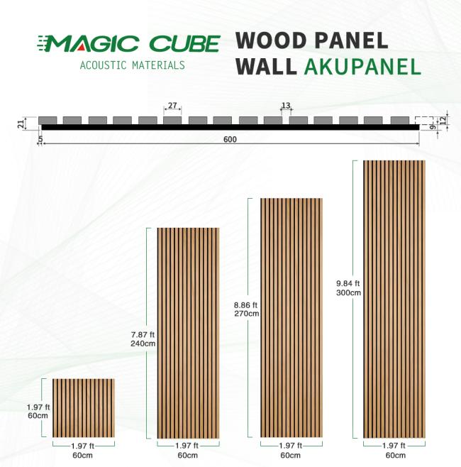 Wooden Fiber Acoustic Panel