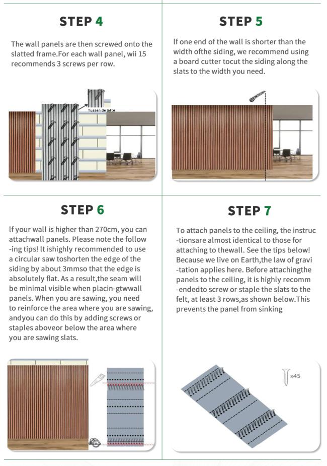 Wooden Slats MDF Acoustic Panel 