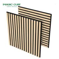 Quality Modern Wood Slat Panel Decor Interior Wood Slat Wall Timber Slat Panel for sale
