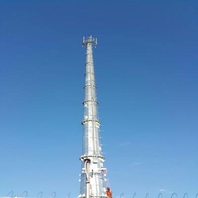 China Triangle Telecom Tower Guyed Tower for sale