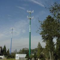 China Wear Resistant Telecom Tower Monopole Cell Tower 10 - 750KV ASTM Approved for sale