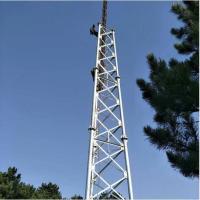 China Tubular Telecom Tower Communication Tower Self Support Signal Transmission for sale
