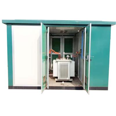 China Multi Function Kiosk Transformer 150 Kva Mobile Pre Installed Electrical Substation for sale