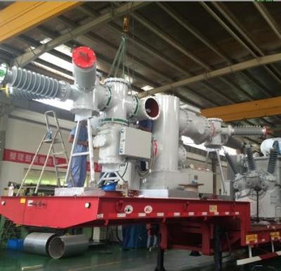 Chine le métal de sous-station isolé par gaz de 220kv Sf6 a scellé la sous-station de Gis à faible bruit à vendre