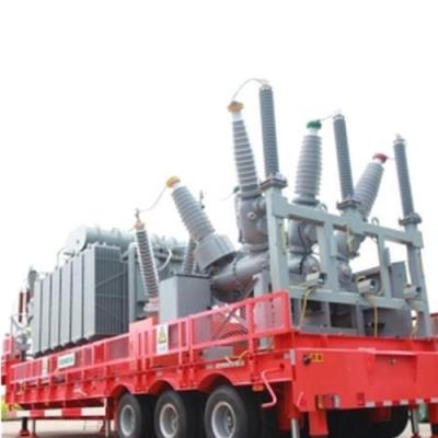 China Power Transformer Mobile Substation 69kv 63mva With Iron Core CE Certification for sale