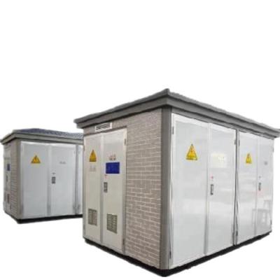 China Medium Voltage Compact Transformer Substation Metal Clad Package Cubicle Sub for sale
