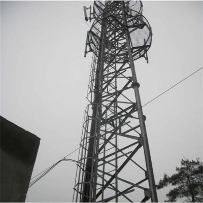 China Steel Tubular Gsm Antenna Communication Radio Tower for sale