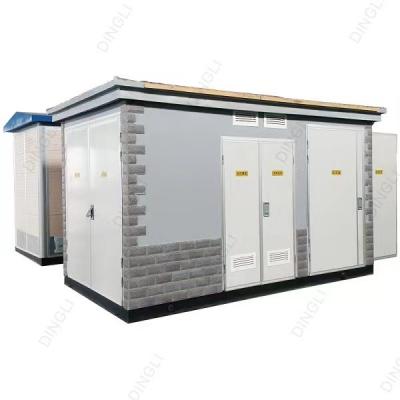 Chine Sous-station compacte de transformateur de transformateur sûr extérieur du courant 35KV électrique à vendre