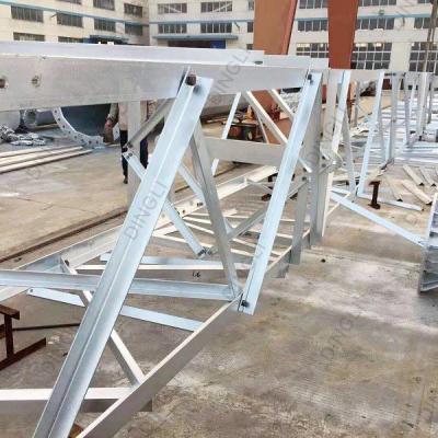 China Customized 60m 3 Leg Self Supporting Tower Telecom Steel Lattice Tower for sale