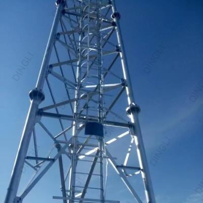 China Steel 3 Leg Self Supporting Tower 4 leg Tubular Antenna Tower for sale